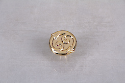 Мебельная ручка Giusti РГ 200 WPO634.031.00GP золото глянцевое