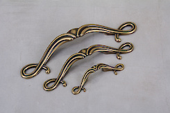 Мебельная ручка Giusti РГ 201 WMN635.096.00D1 старое золото 