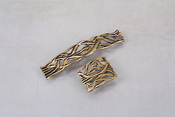 Мебельная ручка-кнопка Giusti РГ 209 WPO638.032.00D1 старое золото