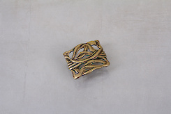 Мебельная ручка-кнопка Giusti РГ 209 WPO638.032.00D1 старое золото