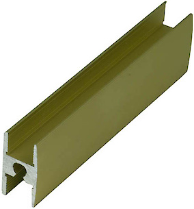 Л ПГ соединительный несимм. 5,5м золото (профиль горизонтальный)