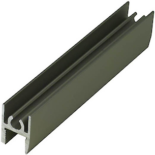 Л ПГ верхній несімм. 5,5 м інокс (профіль горізонтальний)