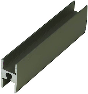 Л ПГ з'єднувальний несімм. 5,5 м інокс (профіль горізонтальний)