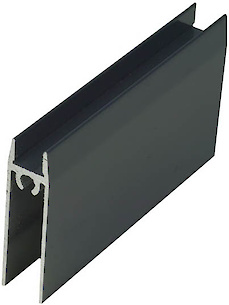 Л ПГ нижній 5,5м антрацит (профіль горизонтальний)