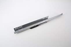 Направляющая Hettich Quadro 25 частичного выдвижения с системой Push to open L=500 мм, ДСП 16мм, левая