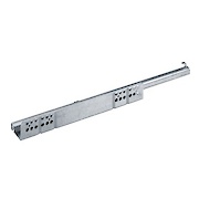 Направляющая Hettich Quadro 25 частичного выдвижения с системой Push to open L=450 мм, ДСП 16мм, правая
