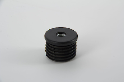 Муфта JRL круглая D=40 поз 24 черная (муфта для трубы)