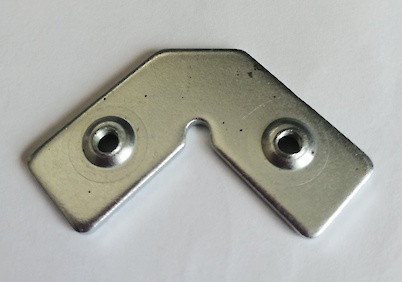 Уголок MINI соединительный узкий для алюминиевых фасадов (Польша)