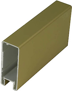 Л ПВ 5,1м Рось (М22) золото  (профиль вертикальный)