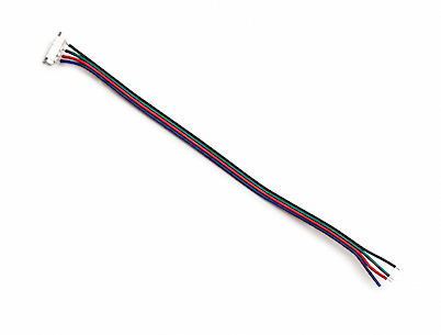 О Коннектор лента-БП 5050 для RGB 10 mm