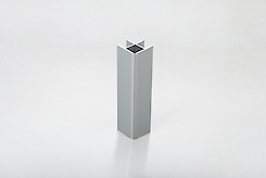 Куточок регулюємий Scilm для алюмінієвого цоколя H=100 мм алюміній