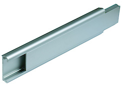 Профіль подвійний Scilm для торцю стільниці h=61,8мм L=4100мм (комплект)