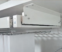 Крепление рамки телескопической Vibo Elite к горизонтальной поверхности белое (ASUMMVB)