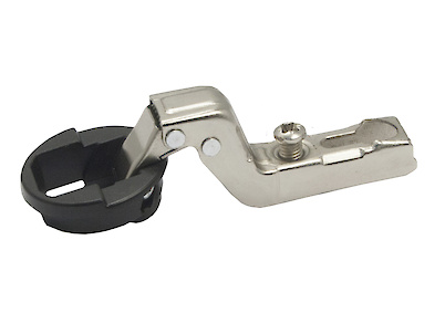 Мебельная петля Hettich Minimat 6204 вкладная для стеклянных фасадов с углом открывания 95°