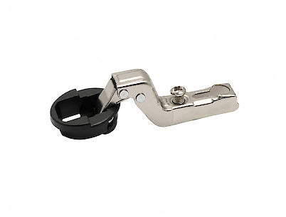 Мебельная петля Hettich Minimat 6204 вкладная для стеклянных фасадов с углом открывания 95°