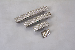 Меблева ручка Giusti РГ 235 WMN640.128.KRO3 нікель