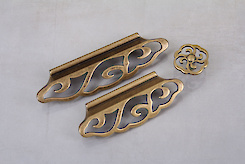 Меблева ручка Giusti РГ 239 WMN642.096.00D1 старе золото