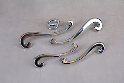 Меблева ручка Giusti РГ 250 WMN653.CSX.0002 хром глянсовий