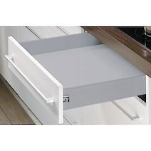 Комплект ящика Hettich Multitech H=86 L=450 частичного выдвижения серый 50020/9127884