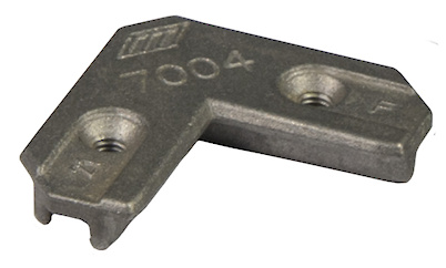 Уголок соединительный new узкий для алюминиевых фасадов (Польша)