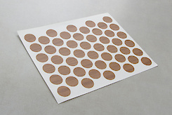 Заглушка самоклеющаяся для конфирмата к H3398 (50шт)