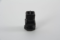 Регулятор висоти-п'ята Techmed для квадратної труби чорна 25х25х2 (JL-25)