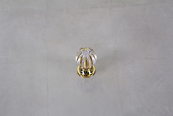 Мебельная ручка Giusti РГ 271 WPO680.030.KRGP золото глянцевое