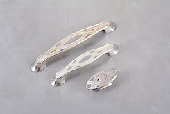 Меблева ручка Giusti РГ 281 WMN537.064.00M5 венеціанське срібло