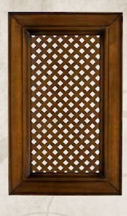 Дерев'яний фасад Fieramosca з ґратами 357x447 Caravaggio 2000