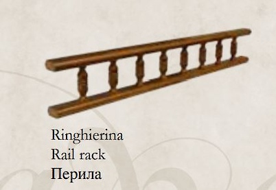 Балюстрада Fieramosca 1800x85x27 Caravaggio 2000