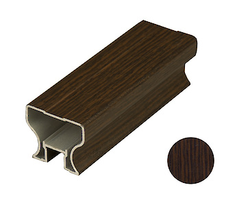 Л ПВ 5,5м Днепр венге (профиль вертикальный)