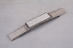 Ручка мебельная Falso Stile РК-627 старое серебро светлое/керамика​​​​​​​