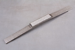 Ручка мебельная Falso Stile РК-628 старое серебро светлое/керамика