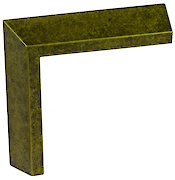 Мебельная ручка Falso Stile РК-658 старое золото