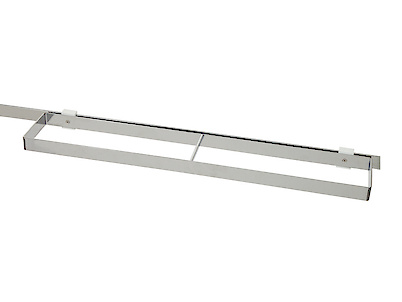 Рейлінгова система Vibo Рамка подвійна 700мм, біл. (350 + 350) Акція