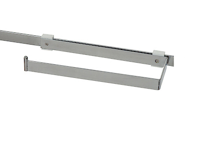 Рейлінгова система Vibo Тримач паперу хром. 340мм, біл. акція