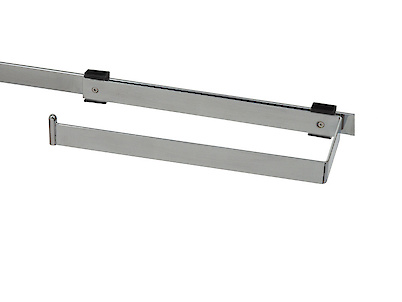 Рейлінгова система Vibo Тримач паперу хром. 340мм, черн. акція