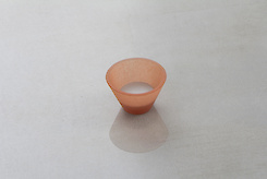 Мебельная ручка Poliplast РП-12 резиновая оранжевая