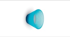 Мебельная ручка Poliplast полипласт РП-12 резиновая синяя