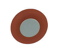 Мебельная ручка Poliplast полипласт РП-13 резиновая красная