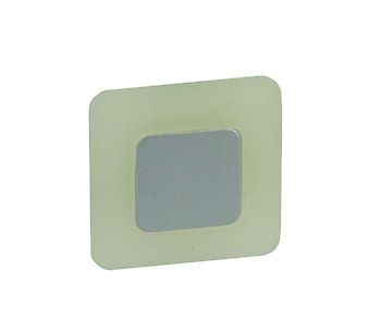 Меблева ручка Poliplast РП-14 резиновий білий