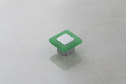 Меблева ручка Poliplast РП-14 резиновий зелений