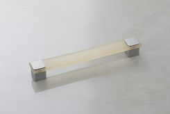 Мебельная ручка Poliplast РП-15/160 резиновая белая