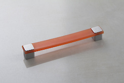 Мебельная ручка Poliplast РП-15/160 резиновая оранжевая