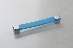 Мебельная ручка Poliplast РП-15/160 резиновая синяя