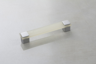 Меблева ручка Poliplast РП-15/128 резиновий білий