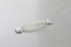 Мебельная ручка Poliplast РП-16/128 резиновая белая