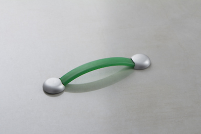 Меблева ручка Poliplast РП-16/128 резиновий зелений