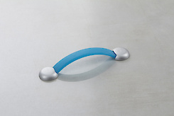 Мебельная ручка Poliplast РП-16/128 резиновая синяя