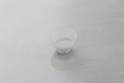 Мебельная ручка Poliplast РП-12 прозрачная белая